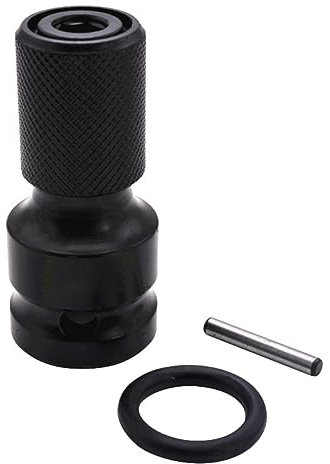 Mikikit Steckschlüsseladapter Für Schlagschrauber 1/2-vierkant- Auf 1/4-steckschlüsseladapter Einfach Zu Verwendender Bohrfutterkonverter Für Schraubenschlüssel