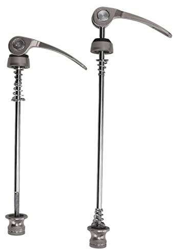Adfaga Fahrrad-Schnellspanner-Hebel, robust, hochfest, Schnellspanner für Mountainbike, Rennrad, BMX, aus Aluminiumlegierung und Stahl, vorne 100 mm, hinten 135 mm, 2 Stück (Grad)