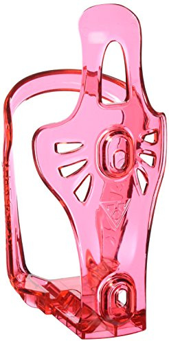 Topeak Flaschenhalter Mono Cage CX, transparent/rot, TMN03-R