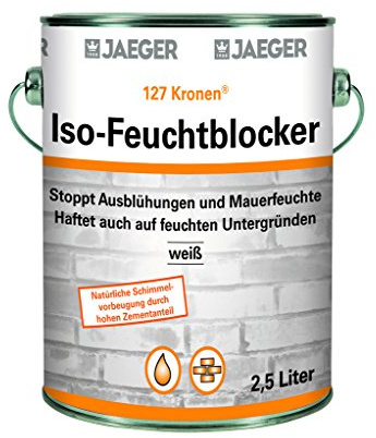 Kronen Iso Feuchtblocker von Jaeger 2,5 Liter weiss