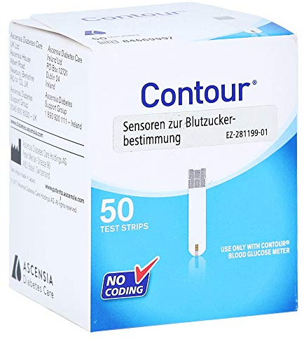 CONTOUR Sensoren Teststreifen 50 St