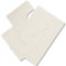 CASA TESSILE Torino Set 3 tappeti Bagno in Spugna, 1 cm 60X90 + 2 Girowater cm 60x45 - Panna