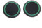 1 Par Tapas Joystick Analogico Para Sony 4 PS4 Controlador Verde