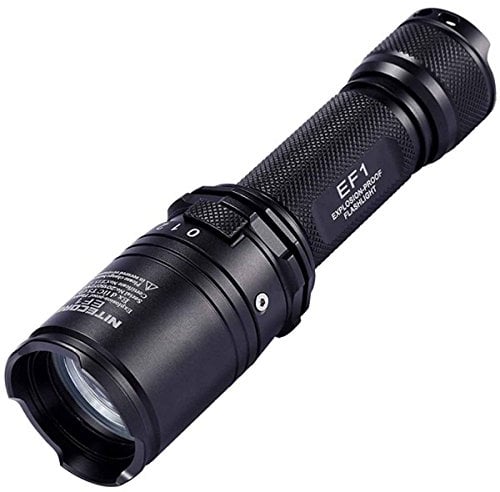 Nitecore EF1 - Linterna LED con protección ex, 830 lúmenes, carcasa de aluminio
