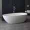 STONEART Badewanne freistehend BS-525 weiß 185x83 matt