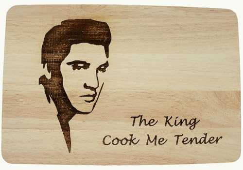 Elvis Presley King Gift IDEA Chopping Cutting Cheese Board