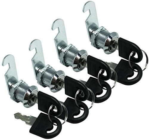 Smbbit - Serratura a cilindro per armadietto, cassette postali, armadietto, cassetta degli attrezzi Keyed Alike 12/19in(16MM)