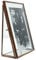 Bilderrahmen 10x15 Metall kupfer ransparent Bilderrahmen aus Glas mit kupferfarbiger Kante aus Metall Preis pro Stück