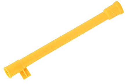 EVGATSAUTO Ölstandsmessstabrohr tdi Trichter 06A103663C, Gelb, ABS, 24.6 cm, Autozubehör