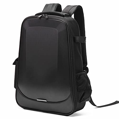 Wasserdichter stoßfester DJI FPV Rucksack, tragbarer Hartschalenkoffer für DJI FPV Combo Drohne, Fernbedienung, Batterien, FPV-Tasche mit YKK-Reißverschluss (Metallgrau)