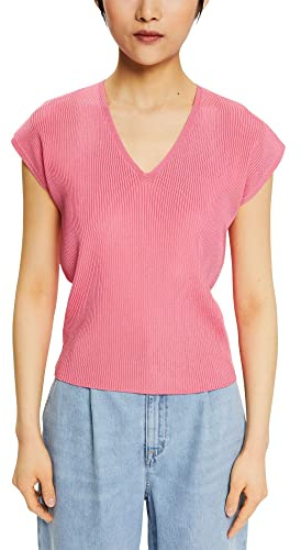 ESPRIT 052eo1i302 Pull-Over, 660/rose Fuchsia, L Femme