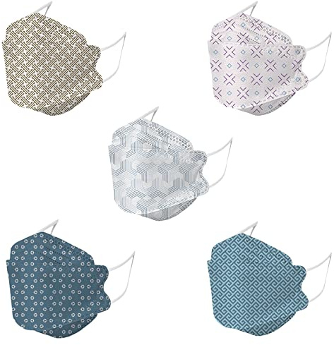 TRFPLOOC 50 Stück Mundschutz Erwachsene mehrschichtig Schutz Mäske mit Motiv Mundschutz Multifunktionstuch Mund und Nasenschutz Bandana Half Face Halstuch für Damen Herren (C04, One Size)