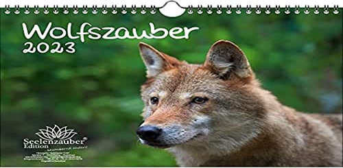 Wolfszauber DIN A4 Kalender für 2023 Wolf und Wölfe - Seelenzauber, mehrfarbig, KN2023-4W-0034-D-0
