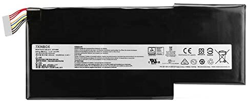 7xinbox BTY-M6K Batteria di ricambio laptop per MSI Stealth Pro GS63VR 7RG 7RG-005 GF63 Thin 8RC 8RD 9SC 9SCXR 8RD-050NL 010ES GF75 Thin 3RD 8SC 8RD 8RC 8RX 9SC