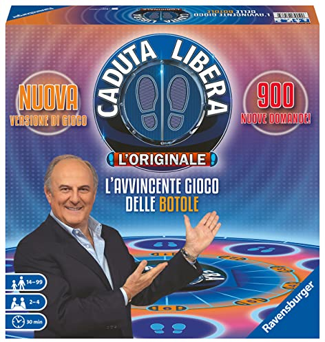 Ravensburger - Caduta Libera | Gioco Da Tavola | Giochi Da Tavolo Adulti E Bambini +14 Anni | Gerry Scotti | Giochi Di Società Per Tutta La Famiglia | Regalo Natale