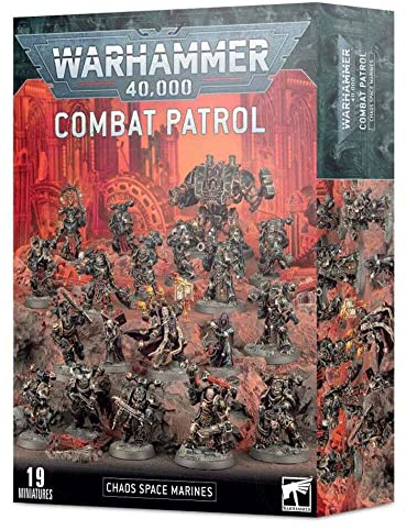 Warhammer 40k Games Work - Combat Patrol: Chaos Space Marines, Multicolor
