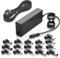 65W 90W Cargador Universal de portátil de Compatible con HP DELL Lenovo Acer ASUS Samsung Toshiba Sony Fujitsu Gateway Ultrabook Chromebook 15V 16V 18.5V 19V 19.5V 20V Cable de alimentación