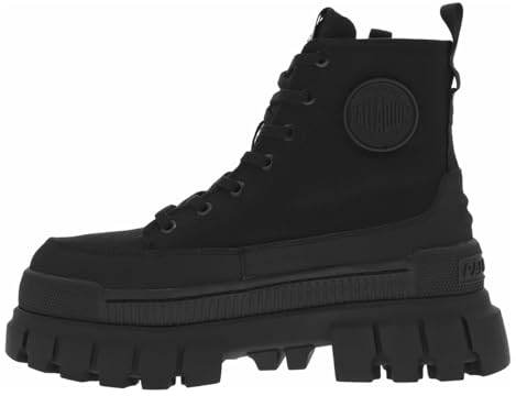 Palladium Revolt Boot Zip TX, Stivali Donna, Nero, 40 EU