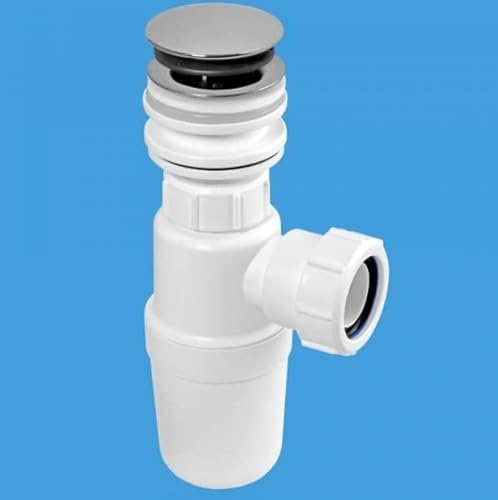 McAlpine BK1 All in One Fast Fix Basin Clicker Waste with Bottle Trap