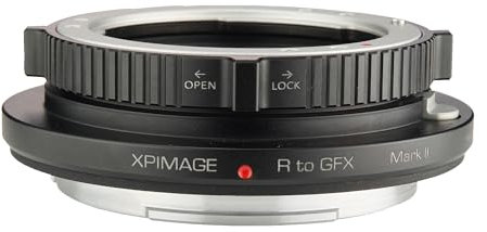 XPIMAGE Lens Mount Adapter Ring compatible with Leica R Lens to Fujifilm G GFX camera GFX50 GFX100