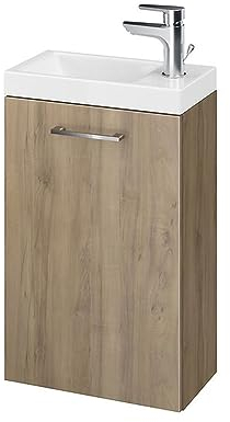 Belvit Lara Unterschrank mit Waschbecken Nuss (39,2x59x21,5cm)