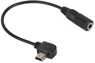 Letrino Cable adaptador de micrófono de 3,5 mm para GoPro HD Hero 3 + 3 4 adaptador de micrófono externo