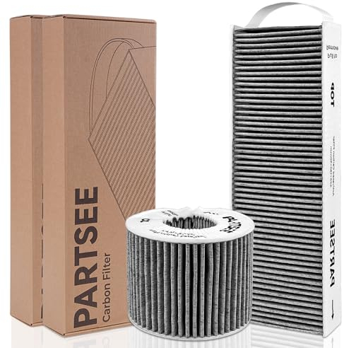 Aktivkohlefilter Dunstabzug für Bora Pure/X Pure/S Pure, Kohlefilter Kompatibel mit PURU/PUXU Umluftkochfeld, Kochfeldabzug Ersatzfilter Filterung Gerüchen und Fett (2 Stück)