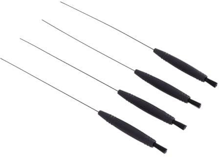 SOESFOUFU Cleaning Tools Kit 4PCs Long Tube Brush Wax Loop Magnet for Battery and Wax Removal