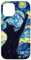 iPhone 12/12 Pro Van Gogh Style Starry Night Cute Cat Art Case