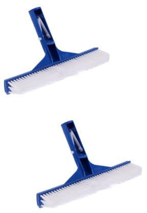 Didiseaon 2 Pièces 10 Brosse à Usage intensif Brosse de Nettoyage Industrielle Brosse de Piscine