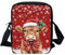 TOADDMOS Niedliche, individuell bedruckte Umhängetasche für Damen, Reise-Schultertasche mit verstellbarem Riemen, Weihnachts-Hochlandkuh, Einheitsgröße