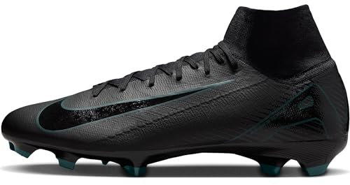 Nike Herren Mercurial Superfly 10 Club normalen Rasen High-Top-Fußballschuh, Black/Black-Deep Jungle, 46 EU