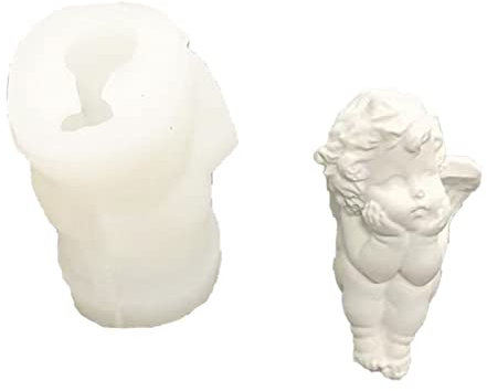 Gissroys Molde de silicona para hacer yesos, esculturas, figuras, adorno de escritorio, accesorio de fotografía