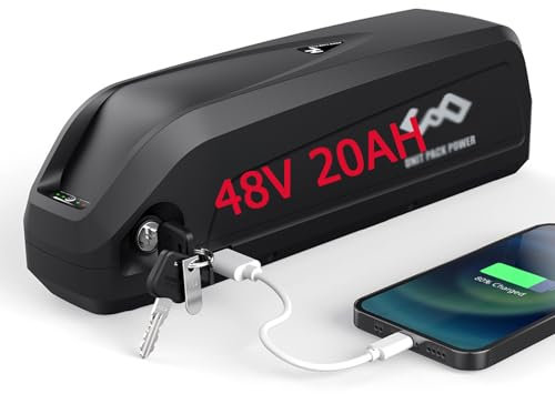 (UK Warehouse) Ebike battery 48V 20AH LG-CELL Long Range Lithium electric bike battery for 48V 1000W 750W 500W Motor, Ebike conversion kit