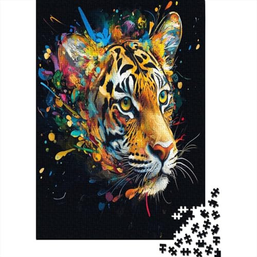 Tieravatar Puzzle 1000 Teile Für Erwachsene Und Kinder Ab 14 Jahrenfür Stressabbauer Puzzlespiel Erwachsenen Puzzlespiel Puzzel 1000pcs (75x50cm)
