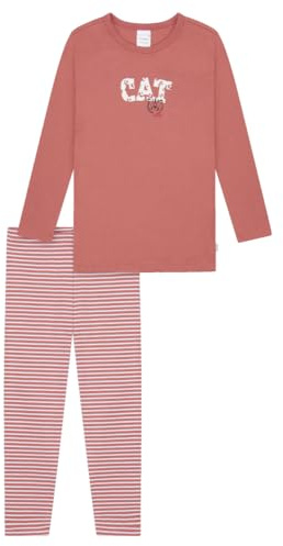 Schiesser Mädchen Kids Langer Schlafanzug Langarm Bündchen Velours - 181830