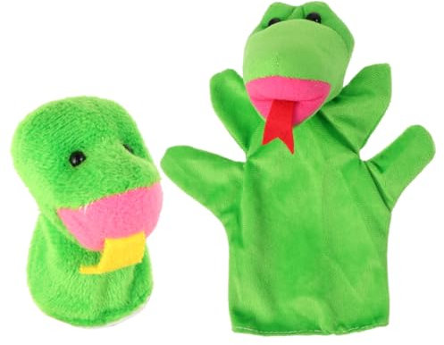 KICHOUSE 2stücke Teiliges Handpuppen Für Eltern-Junge Mädchen-interaktion Schlangenförmige Fingerpuppen Aus Hochwertigem Für Kreatives Spielen Und Emotionale