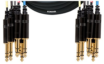 CORDIAL 8-Channel Balanced Multicore Cable Loom; 16ft.