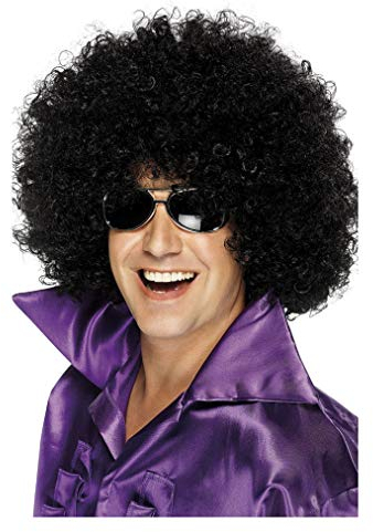 Horror-Shop Schwarze Mega-Afro Perücke