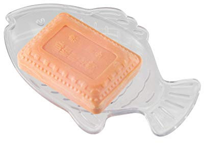 InterDesign Poisson Savon Saver (Lot de 12), Claire, 1 pièce