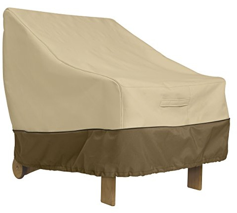 Classic Accessories Veranda Water-Resistant 38 Inch Patio Deep Seated Lounge/Club Chair Cover, Patio Furniture Covers
