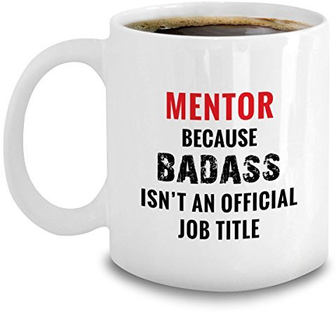 bienternary Mentor Kaffeetasse, Keramik, Weiß, 325 ml