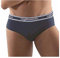 ROSSOPORPORA, Set da 6 Paia di Slip Uomo in Cotone con Elastico Esterno Modello Ross. Bianco 6/XL