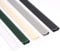 Panorama24 Lot de 50 clips de fixation pour bandes brise-vue en PVC, gris RAL7040, pour clôture, bandes brise-vue, double fil