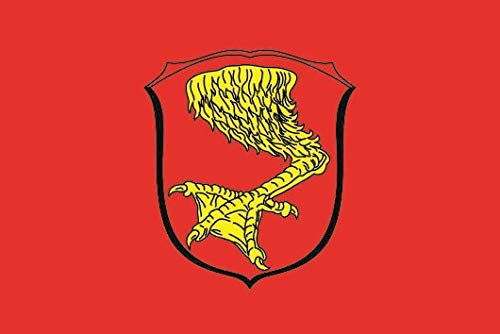 U24 Aufkleber Mainz OT Gonsenheim Flagge Fahne 8 x 5 cm Autoaufkleber Sticker