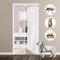 Zanzariera Magnetica 95 x 180 cm Finestra Zanzariere su Misura Magnetico Pieghevole su Misura Facile Montaggio per Porte d'Ingresso,Porte, Cortili Bianco