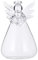 Generic Jarrón Colgante de Cristal Transparente con Forma de ángel, Flor, jarrón de ángel, pequeño Sistema hidrofísico, contenedor Creativo de Cristal Transparente para decoración de jardín