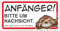 younikat Fahr-Anfänger Magnet-Schild I Faultier I 20 x 10 cm I für PKW und Anhänger I magnetisch und wetterfest I dv1056