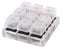 ANTIOCH Acrylic Tester Keyboard 9 Plastic Key Sampler for Cherry MX Switches