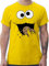 T-Shirt Herren - Karneval & Fasching - Keks Monster I Krümelmonster I Cookie Monster Fastnacht I Fasnacht I Fasnet - L - Gelb - Partner Look Family faschingsshirt Faschings Auge Shirts